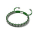 Liens de grenouille d'arbre | Bracelet Mini Kismet | Vert x Argent