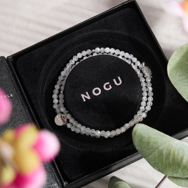 Moonstone | Silver | Tortuga Gemstone Wrap