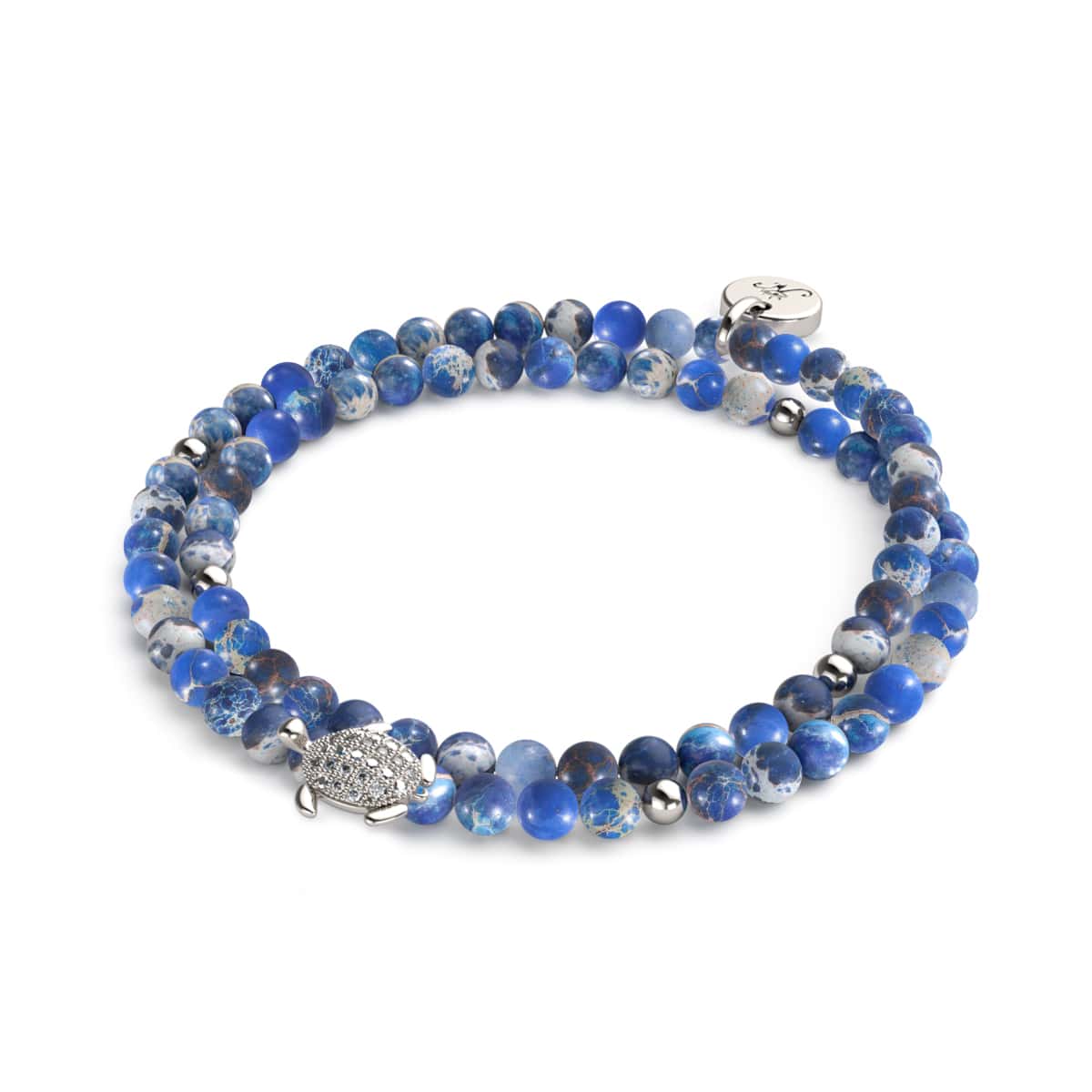 Pierre de mer | Argent | Emballage de pierres précieuses Tortuga