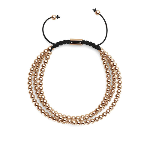 Trinité | Or rose | Bracelet Triple Rang
