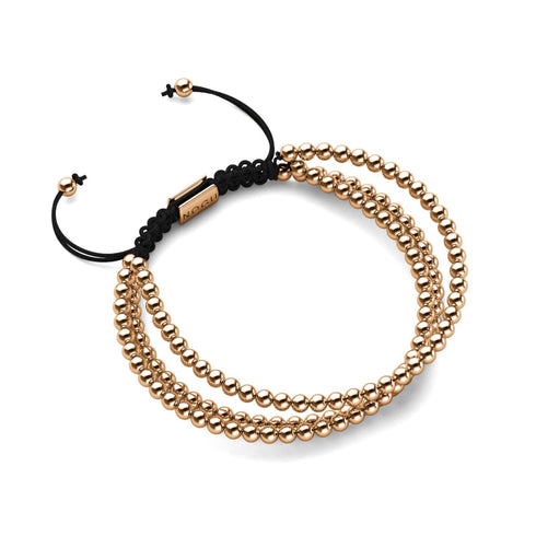 Trinité | Or rose | Bracelet Triple Rang