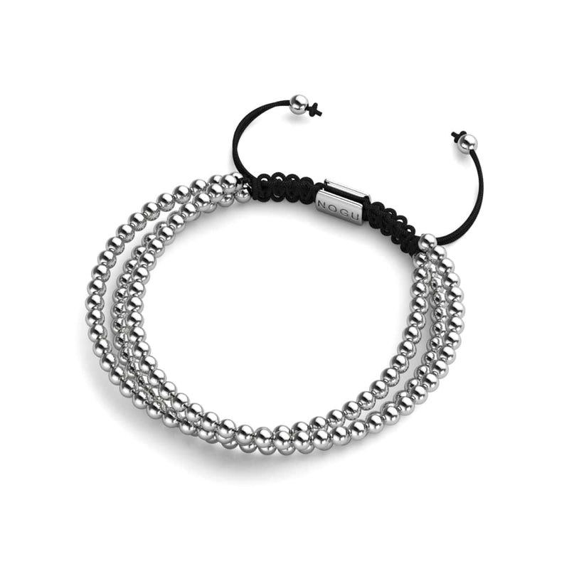 Trinity | Silver | Triple Strand Bracelet