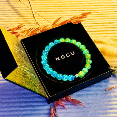 Nuit étoilée | Aide ukrainienne | Bracelet Verre Luciole