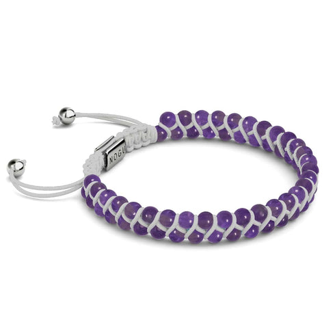 Améthyste | Argent sterling .925 | Bracelet Vitalité