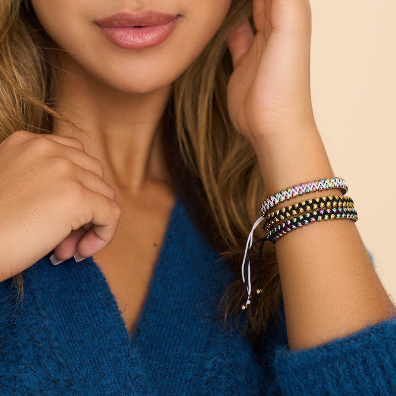 Or | Noir | Bracelet Mini Vitalité