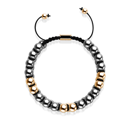 Or | Hématite | Bracelet Vitalité