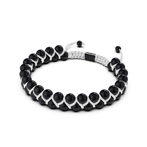 Gunmetal | White | Vitality Bracelet