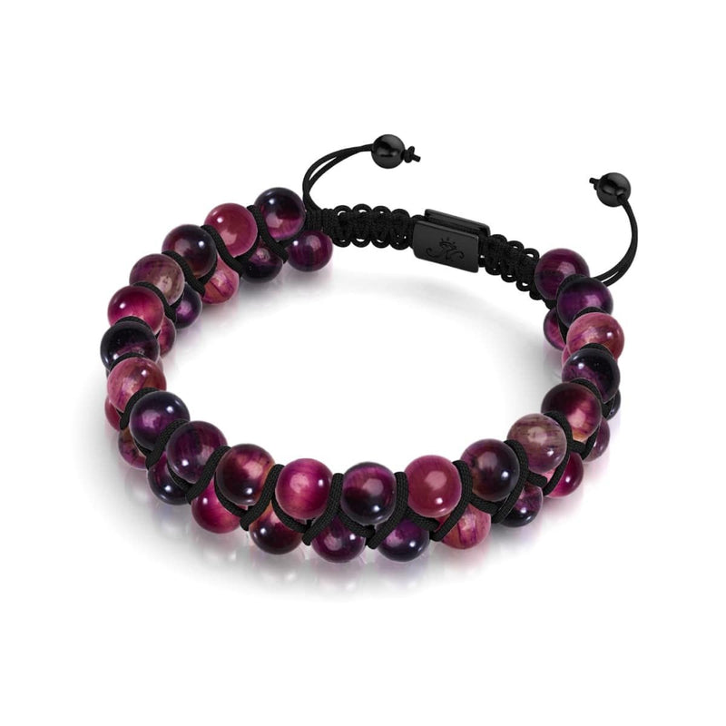 Oeil de tigre rose | Bracelet Vitalité
