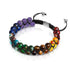 Chakra arc-en-ciel | Bracelet 7 pierres précieuses