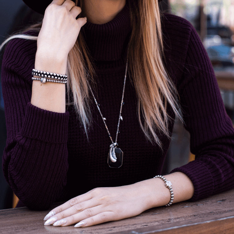 Silver | Black | Vitality Bracelet