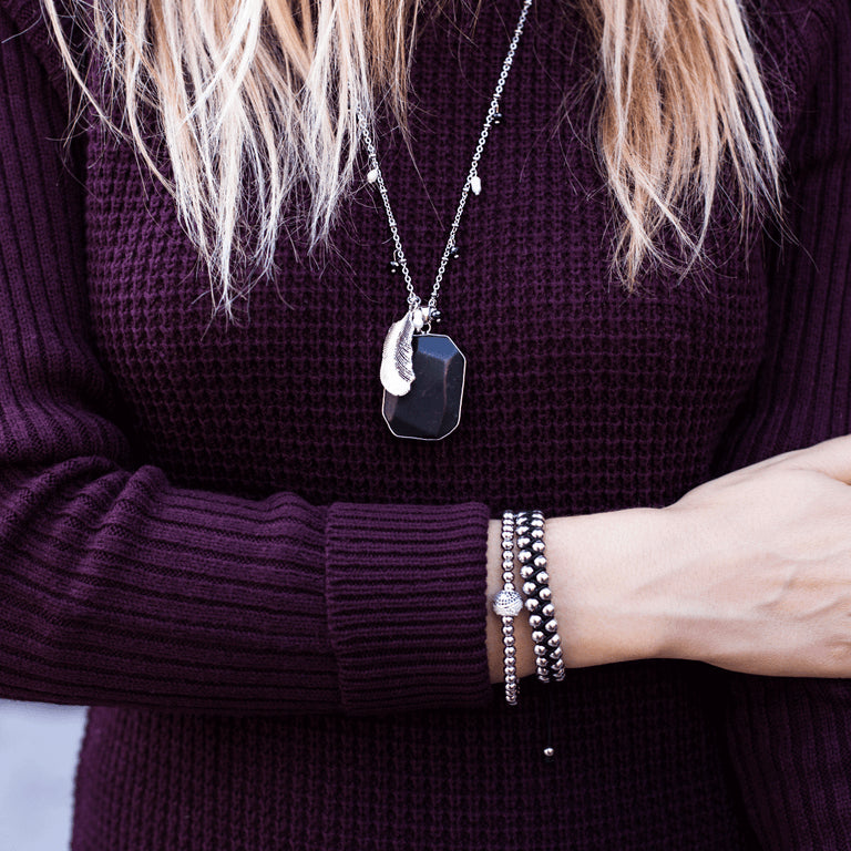 Silver | Black | Vitality Bracelet