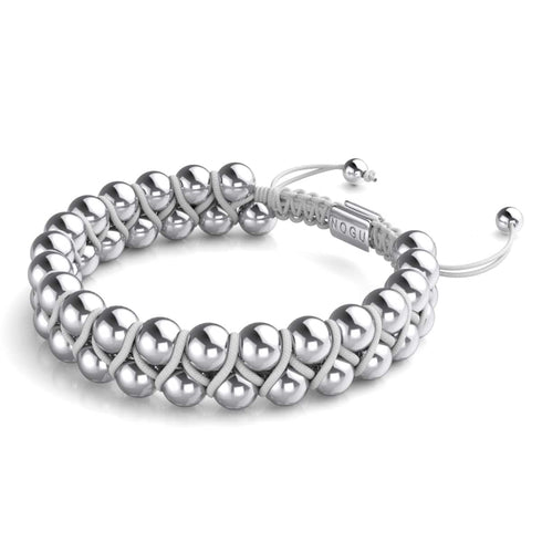 Silver | White | Vitality Bracelet