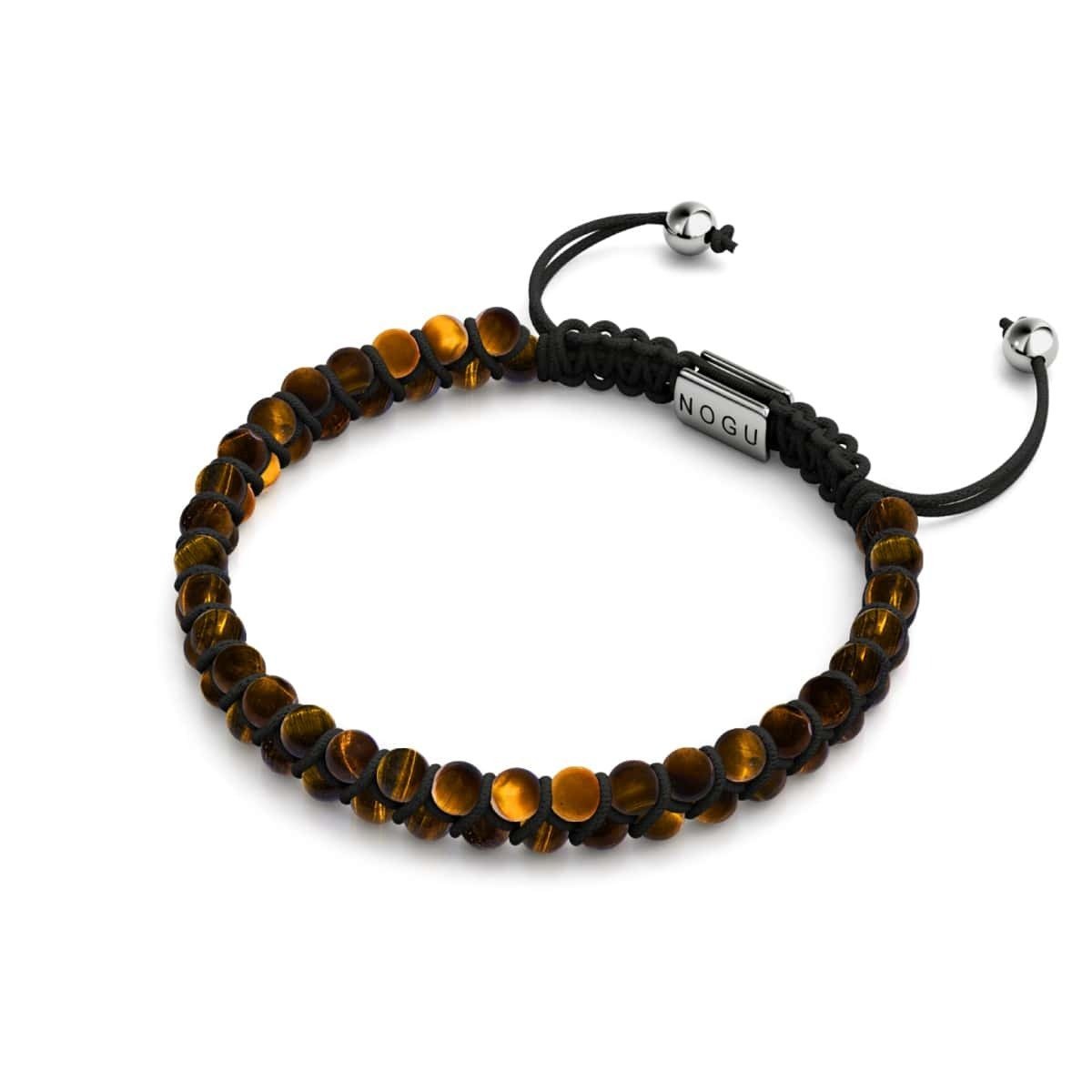 Tigers Eye Sterling Silver Vitality Bracelet – NOGU Canada