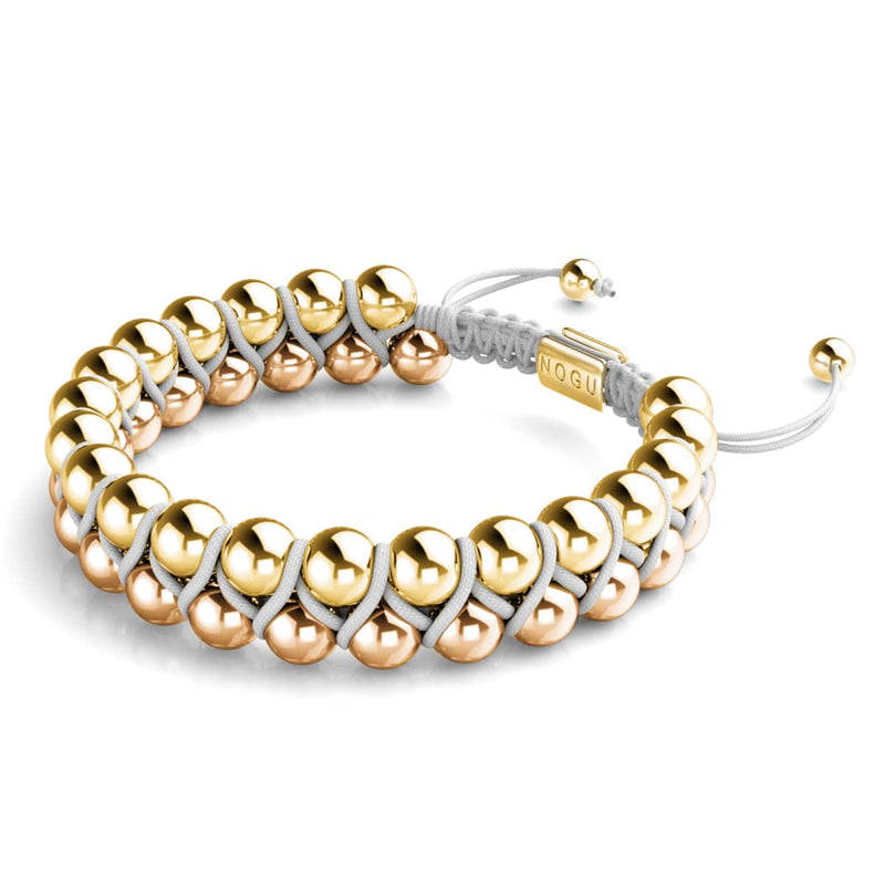 Two Tone Gold | White | Vitality Bracelet