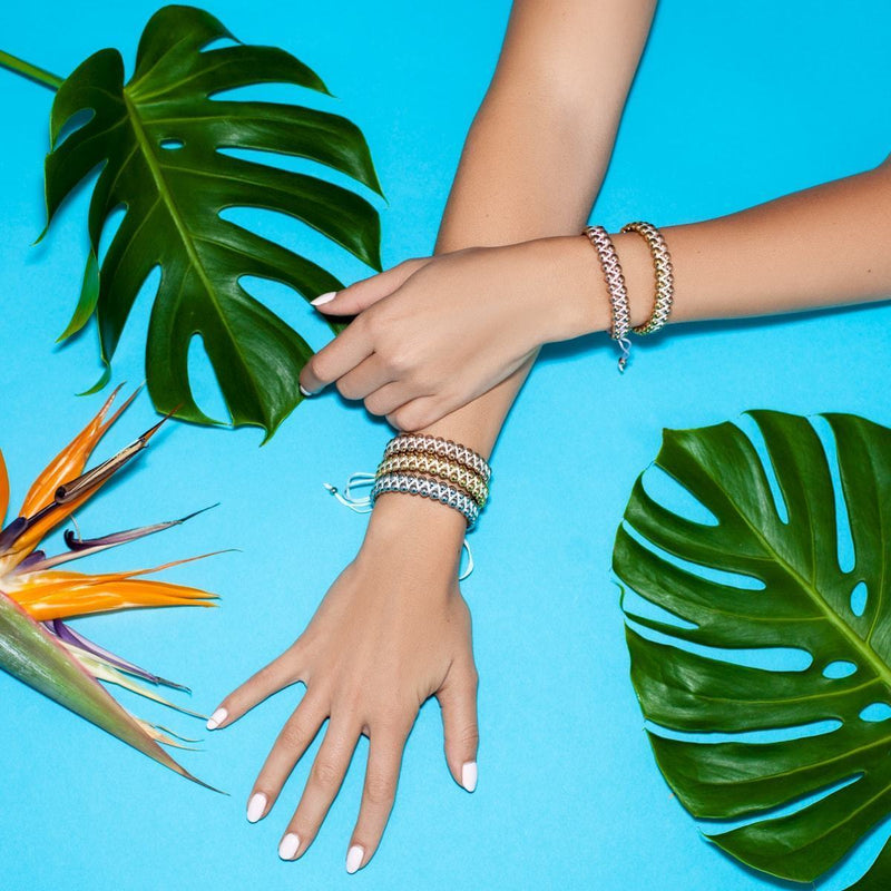 Two Tone Gold | White | Vitality Bracelet