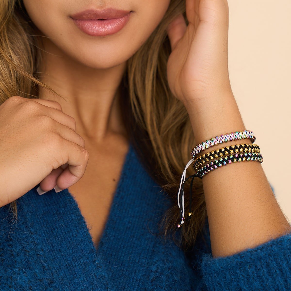 Licorne Argent | Blanc | Bracelet Mini Vitalité