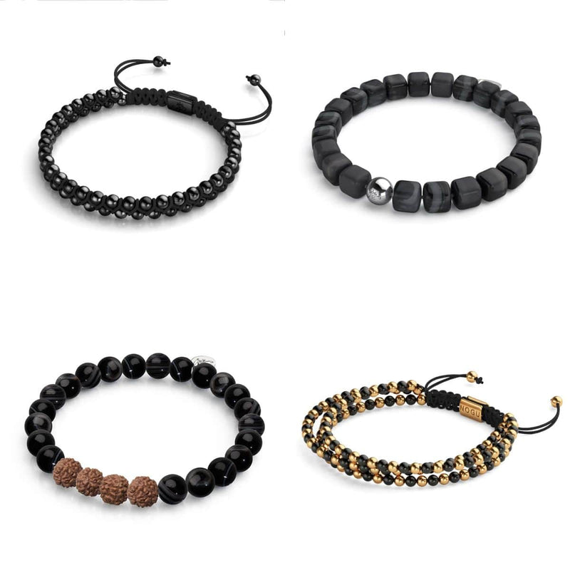 Tout en noir | Coffret cadeau 4 pièces