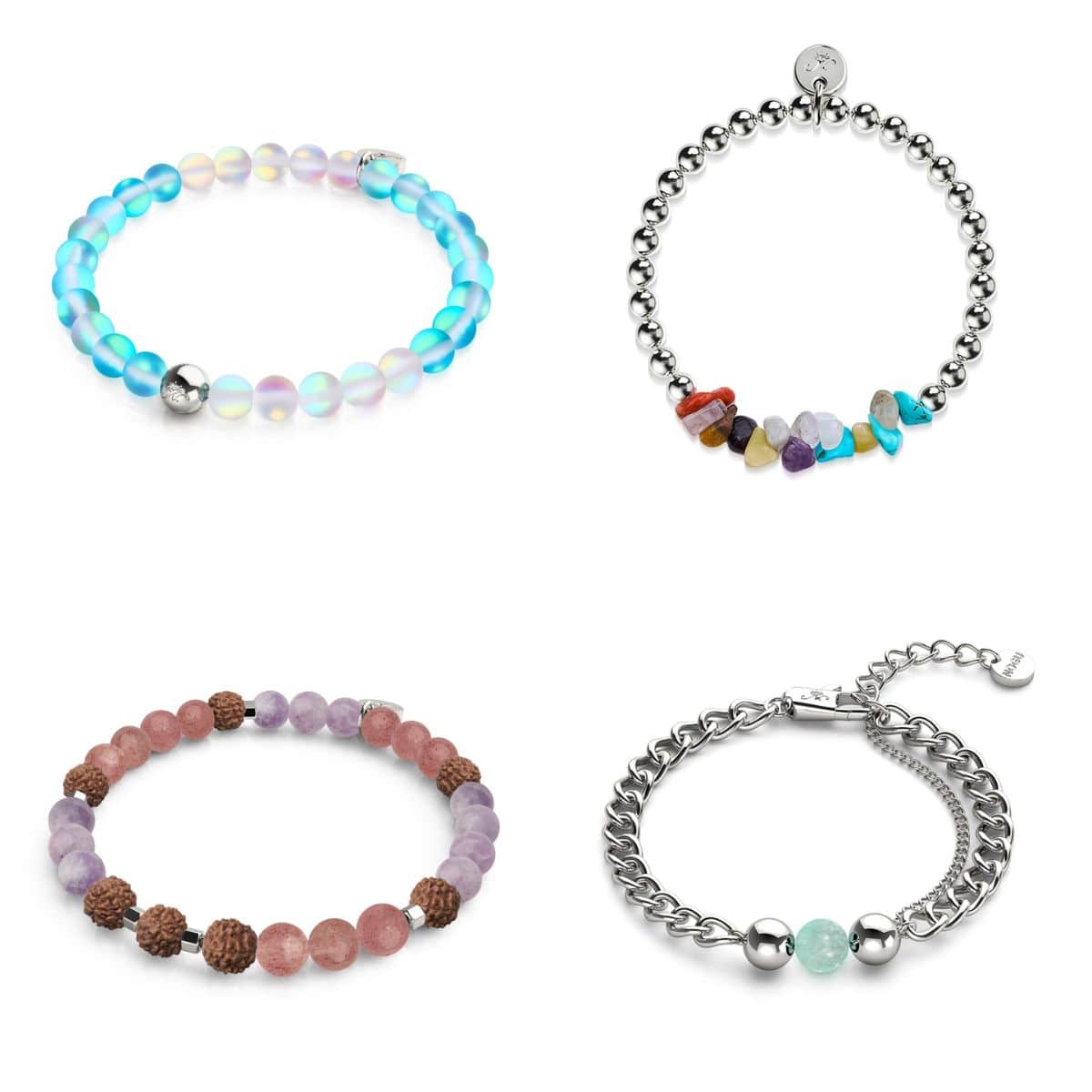 Galets de l'océan | Coffret cadeau 4 pièces