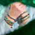 Bracelet en varech viridian x argent | Abalone