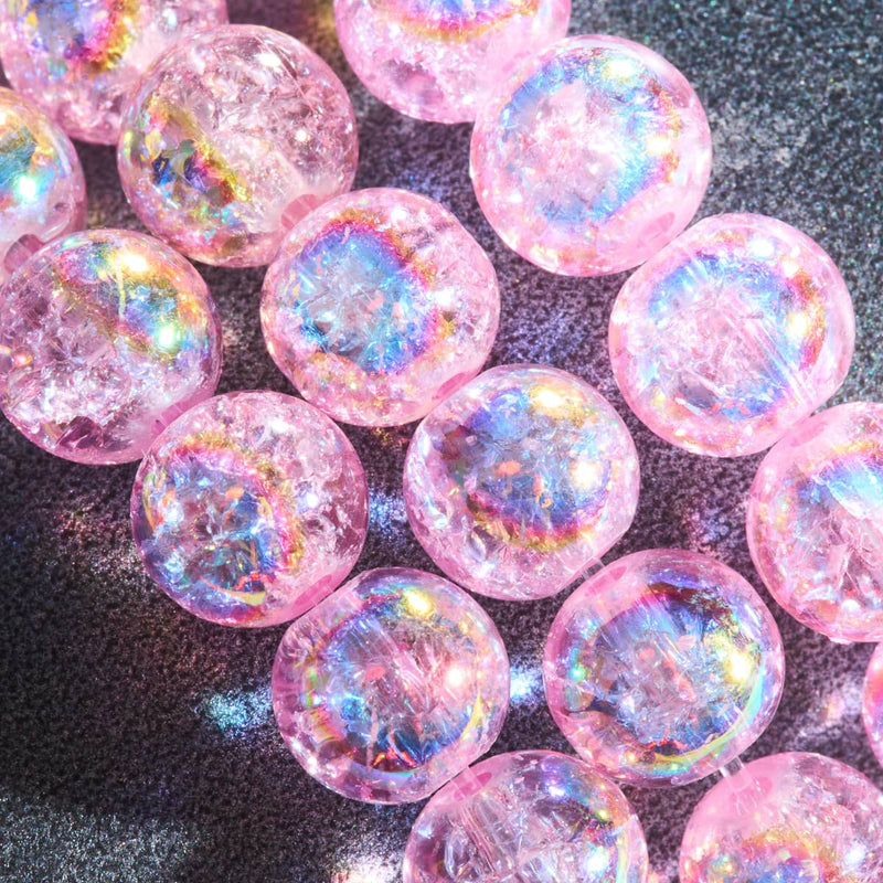 Purple Cloud | .925 Sterling Silver | Bubble Glass Bracelet