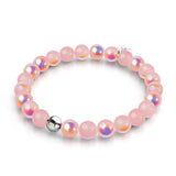 Fruit du dragon | Argent sterling 925 | Bracelet en verre à bulles