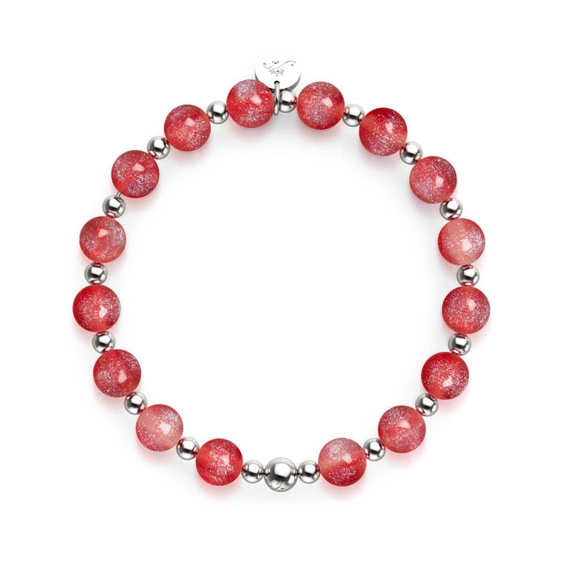Bracelet en velours rouge | Dreamscape Opal