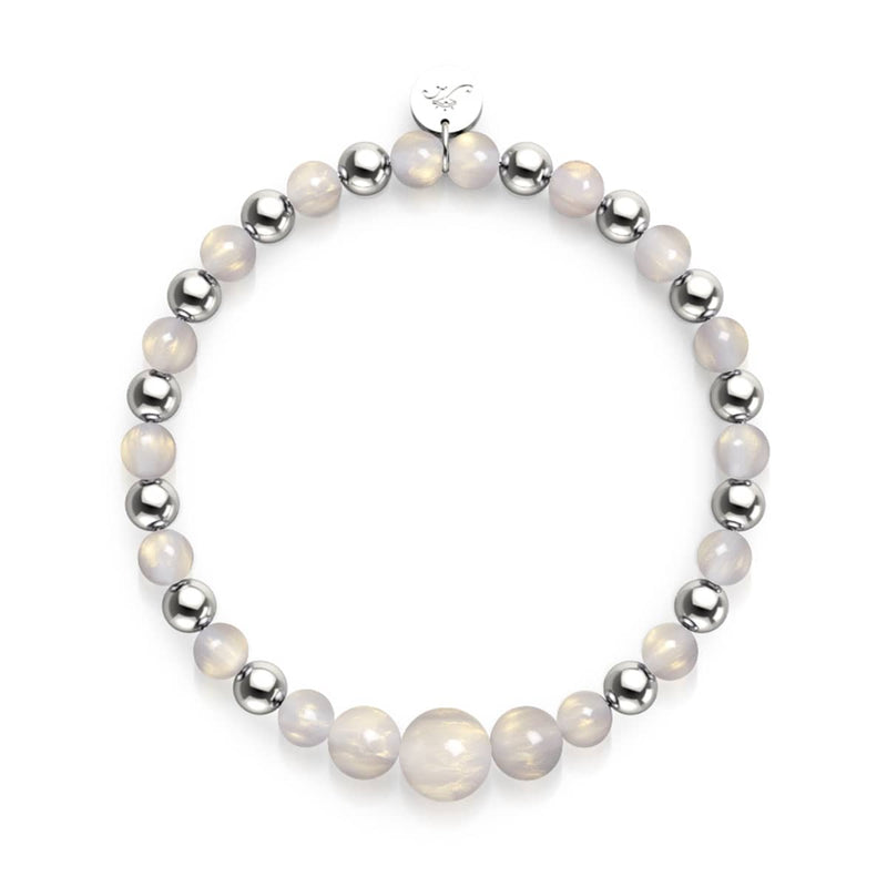 Bracelet Cascade Opale Nuage Satin | Dreamscape