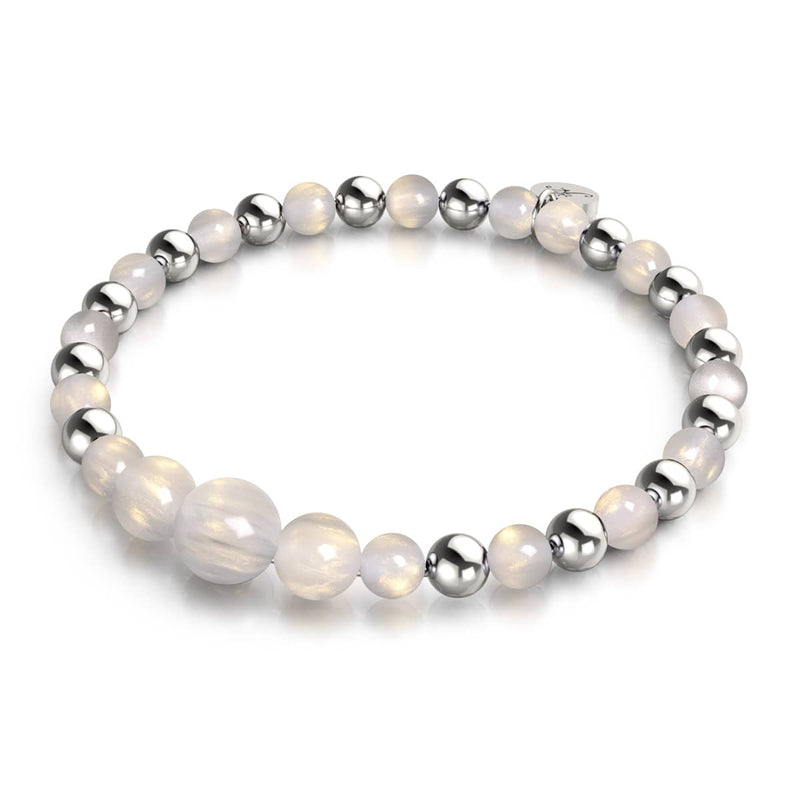 Bracelet Cascade Opale Nuage Satin | Dreamscape