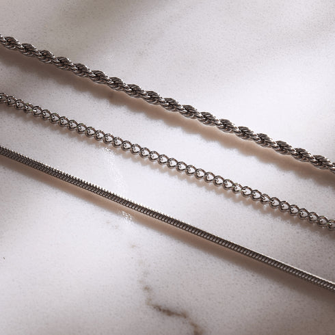 The Aphrodite | Curb Anklet Chain