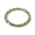 Bracelet en diamants en verre Firefly | Zinnia vert