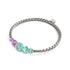 Lilas | Argent | Bracelet Cascade de Verre Luciole