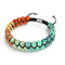 Chakra arc-en-ciel | Bracelet en verre transparent Luciole