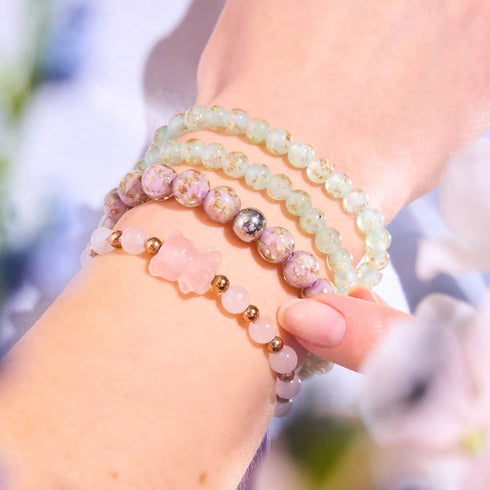 Succulente | Argent sterling .925 | Enveloppe de verre luciole