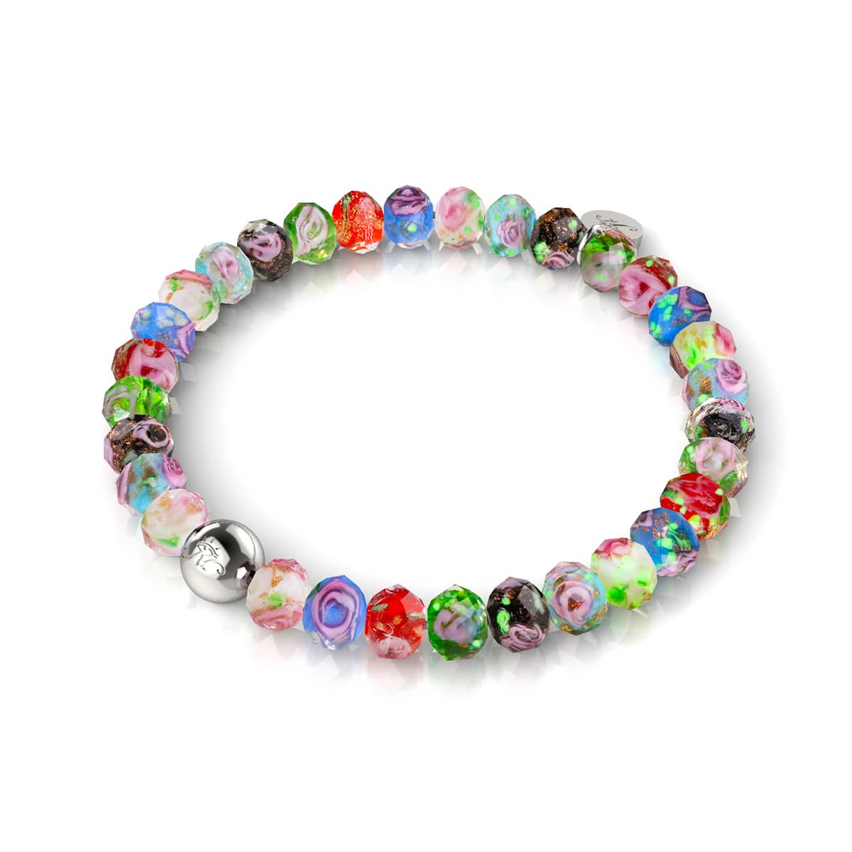 Fleurs sauvages | Bracelet en diamants en verre Firefly