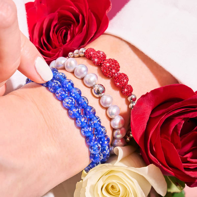 Trésor caché | Argent sterling 925 | Bracelet en perles d'eau douce