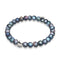 Bracelet holographique | Argent sterling 925 | Perles d'eau douce