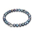 Bracelet holographique | Argent sterling 925 | Perles d'eau douce