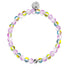 Purple Rain | Argent | Bracelet en perles de verre Galaxy