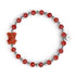 Orange sanguine | Bracelet Gemmy Bear | Cornaline x Argent