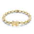 Bracelet Ours en Miel | Bracelet Ours en Gemme | Citrine x Or