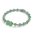 Lucky Artio | Bracelet Gemmy Bear | Aventurine verte