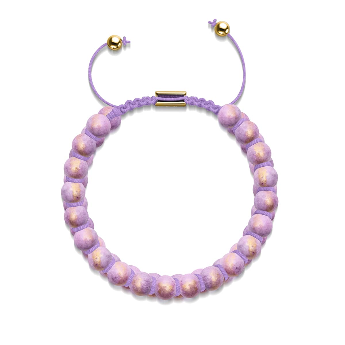 Poussière de lutin | Or 18 carats x Jade | Bracelet Vitalité