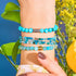 Jade bleu | Argent sterling .925 | Enveloppement de pierres précieuses