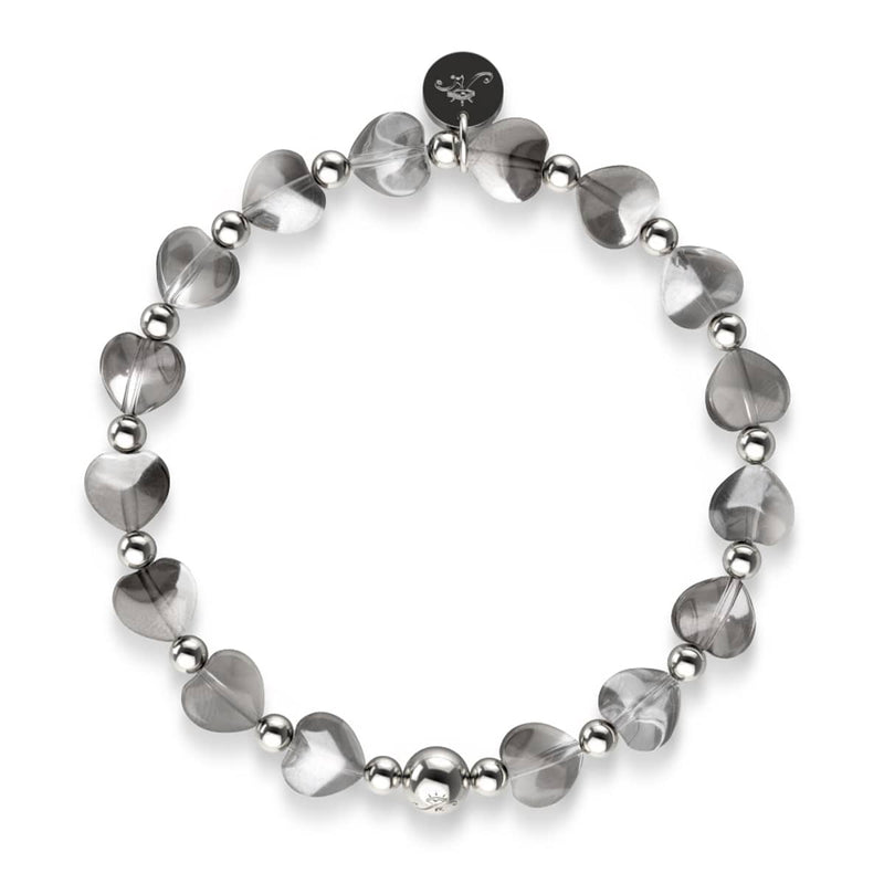 Silver Serenade | Infinity Hearts Bracelet
