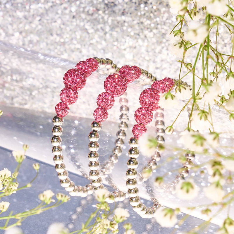Full Bloom | Bracelet Kikiballa en cascade de cristal