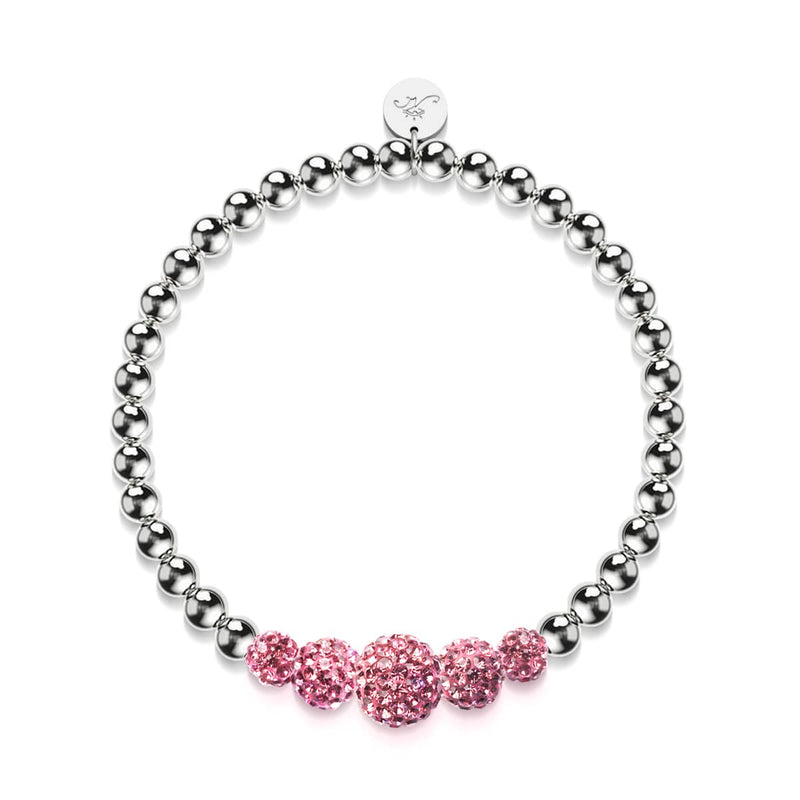 Full Bloom | Bracelet Kikiballa en cascade de cristal