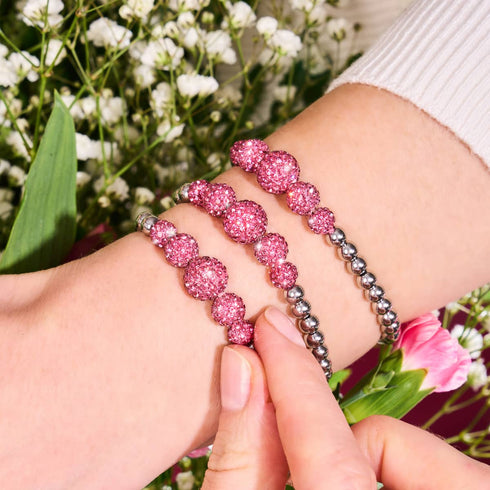 Full Bloom | Bracelet Kikiballa en cascade de cristal