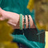 viridien | Céramique Lumos | Bracelet Vitalité Macramé