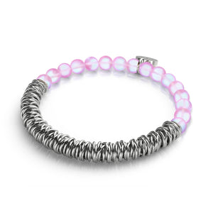 Lavande | Argent | Bracelet Mermaid Glass x Links of Love