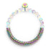 Bracelet Arc-en-ciel blanc | Licorne argentée | Verre sirène x Links of Love